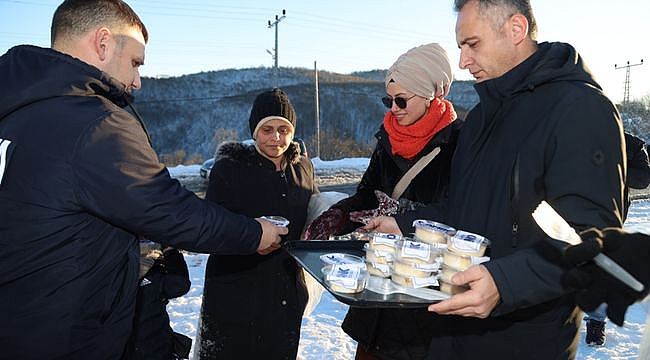Canik Belediyesi'nden Gönülleri Isıtan İkram