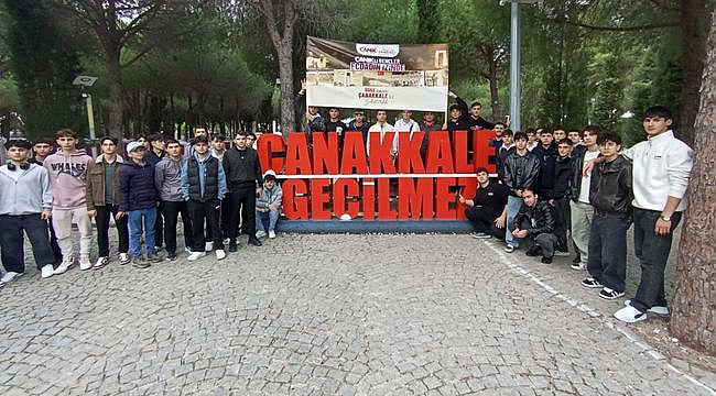 Canik'li Öğrenciler Çanakkale Yolunda