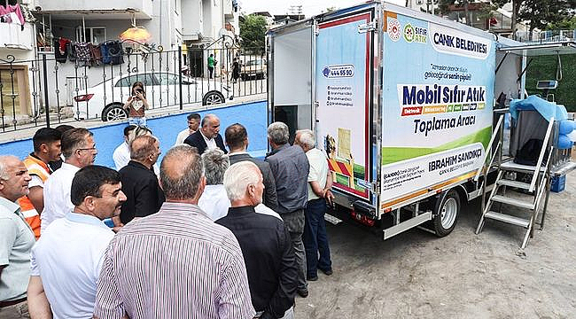 Canik'te Atıklardan Aile Bütçesine Katkı 