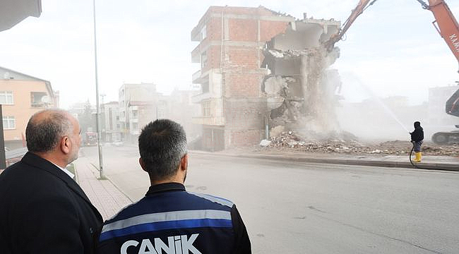 Canik'te Depreme Dayanıksız 2 bin 864 Bağımsız Birim Yıkılıyor...