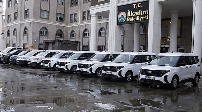 İlkadım'a 10 Yeni Araç 