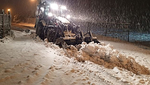 İlkadım'da Kar Mesaisi