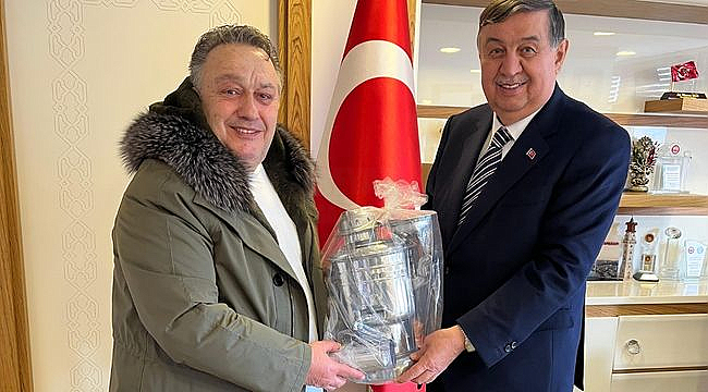 İsmail Türüt'ten Havza Belediyesi'ne Ziyaret