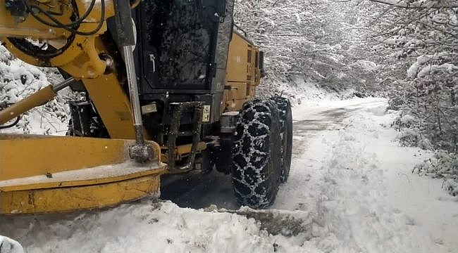 Kar Yağışı İlkadım'da da Etkili Oldu