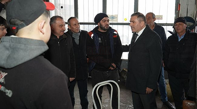 MHP Samsun Vezirköprü'de Esnafla Buluştu