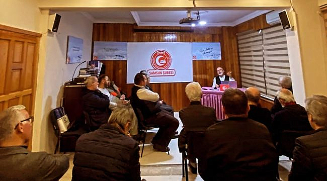 ÖĞ-DER'de "Gazze'den Miraç'a" Konulu Konferans