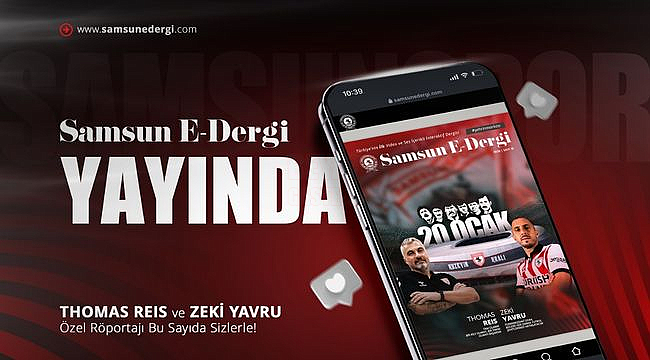 Samsun E-Dergi'nin 15. Sayısı Yayınlandı
