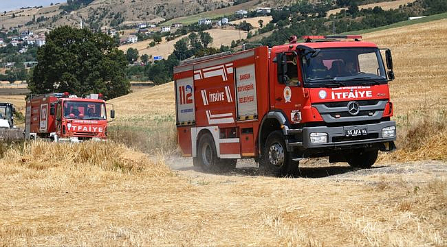 Samsun İtfaiyesi 2025 Yılında 11 Bin 761 Olaya Müdahale Etti