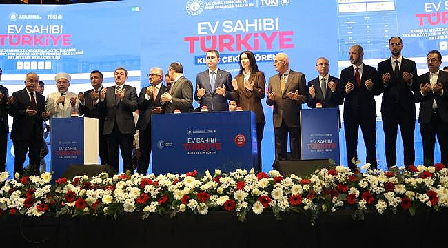 TOKİ Samsun Etabı Kura Çekimi Gerçekleşti