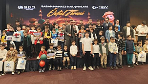 AGD Samsun'dan "Sabah Namazı Buluşmaları" Ödül Takdim Programı