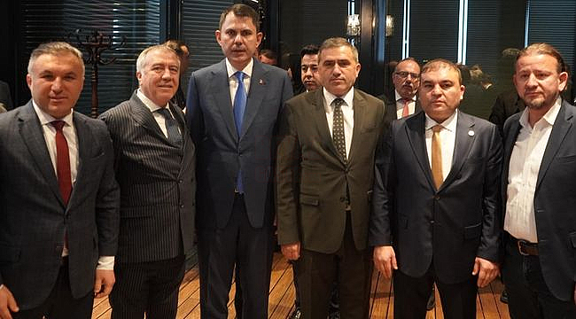 Bakan Kurum'dan Kentsel Dönüşümde SİMDER'e Destek