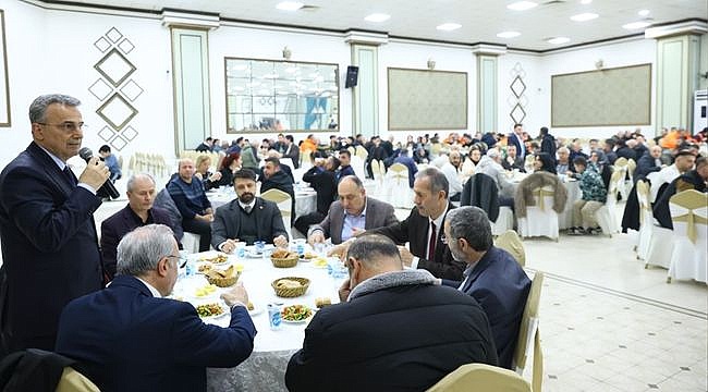 Başkan İhsan Kurnaz Personelle İftar Yaptı