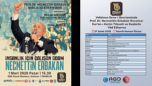 İnsanlık İçin Çalışan Adam Necmettin Erbakan