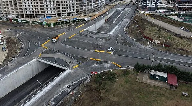 RTE Bulvarı'nın İki Önemli Bağlantı Yolu Trafiğe Açıldı