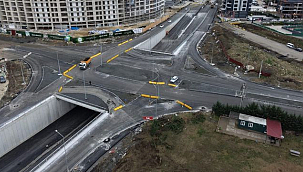 RTE Bulvarı'nın İki Önemli Bağlantı Yolu Trafiğe Açıldı
