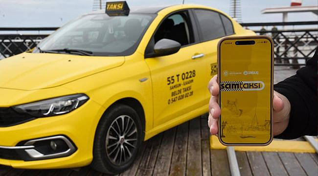 SAMTAKSİ Mobil Uygulaması Hizmete Giriyor