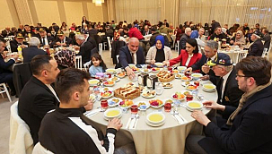 Başkan Sandıkçı Şehit Aileleri ve Gazilerle İftarda Buluştu