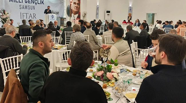Samsun'da Milli Gençlik İftarda Buluştu