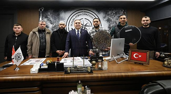 Samsunlu İlahi Sanatçısı Celal Karatüre'den Sezgin Aydın'a Ziyaret