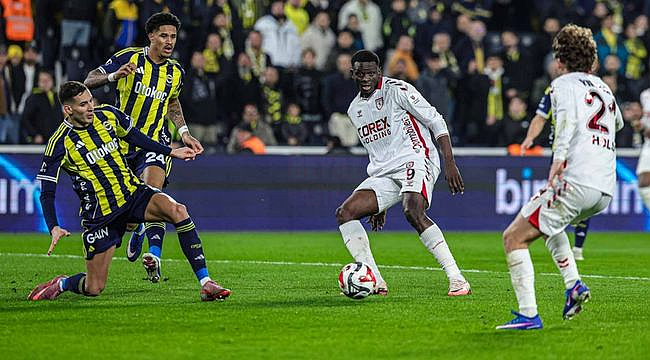 Samsunspor, Fenerbahçe'ye Uzatmalarda Kaybetti 3-2