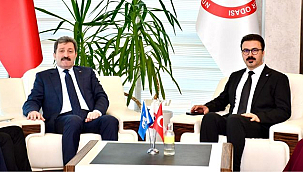 Vali Orhan Tavlı'dan Samsun MM Odası'na Ziyareti