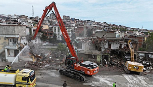 Anadolu Mahallesi'nde Kentsel Dönüşüm İçin Yıkımlar Başladı