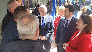 Anahtar Parti Bafra'da Sahaya İndi