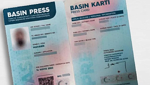 Basın Kartı Resmi Kimlik...