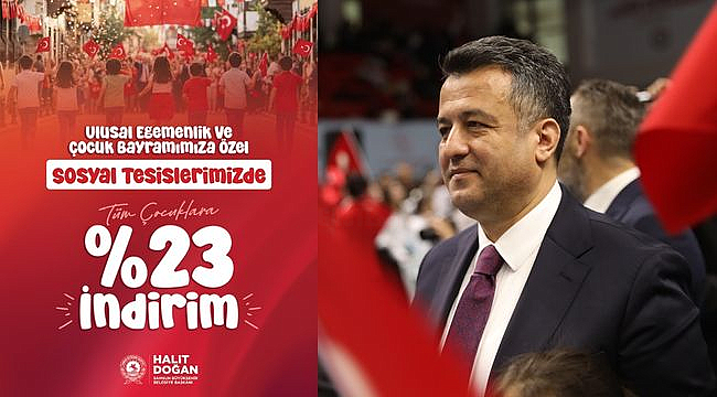 Başkan Doğan'dan 23 Nisan Ulusal Egemenlik ve Çocuk Bayramı Mesajı