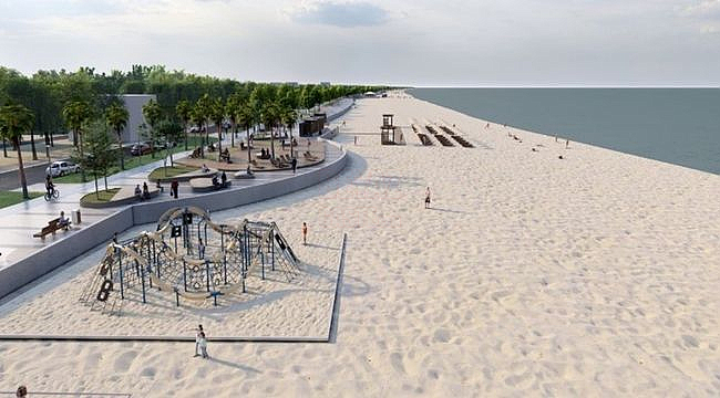 Büyükşehir İncesu Sahili'nde Çalışmalara Başladı