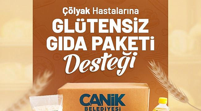 Canik Belediyesi'nden Çölyak Hastalarına Destek