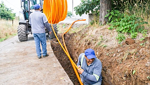 Canik'te 20.000 Haneye Fiber Altyapı