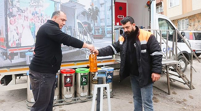 Canik'te 5 Ton Atık Geri Dönüşüme Kazandırıldı