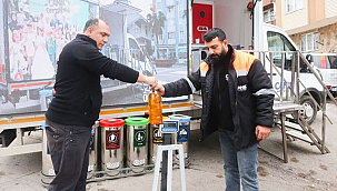 Canik'te 5 Ton Atık Geri Dönüşüme Kazandırıldı