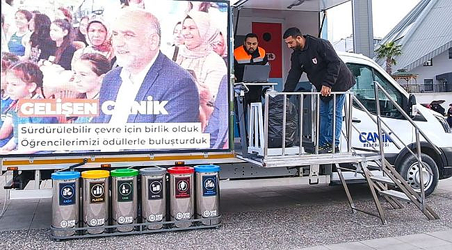 Canik'te Atığı Getirene Nakit İade