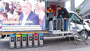 Canik'te Atığı Getirene Nakit İade