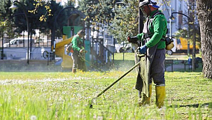Canik'te Parklar Yaza Hazırlanıyor