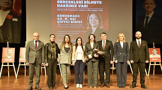 CHP'den "Gerçekleri Bilmeye Hakkınız Var" Söyleşisi 