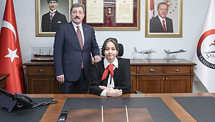 Diclenur Karahisar Valilik Koltuğunda