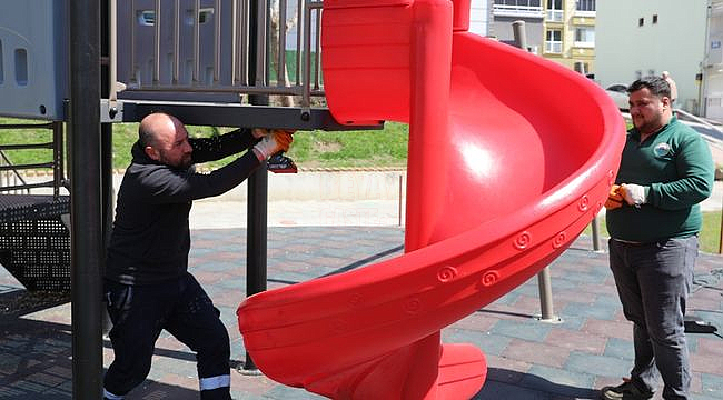 İlkadım'ın Parkları Yaza Hazırlanıyor