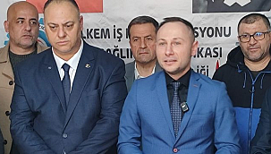 Öz Sağlık-Sen'de Devir Teslim Töreni 