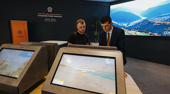 Samsun Tanıtım Merkezi Vatandaşlardan Yoğun İlgi Görüyor