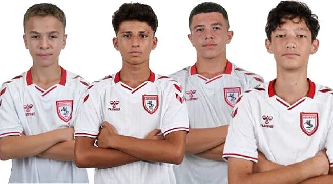 Samsunspor’un U14 Takımı Oyuncularına Milli Davet