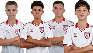 Samsunspor'un U14 Takımı Oyuncularına Milli Davet