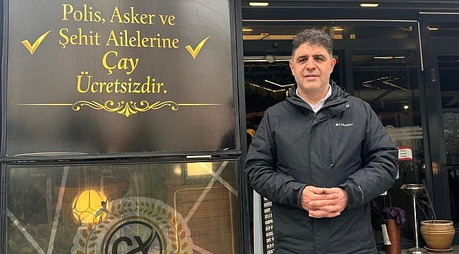 Şehit Yakınları, Polis ve Askerlere Ücretsiz Çay İkramı