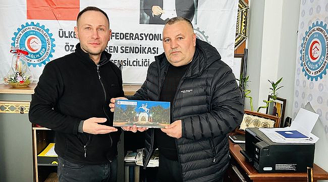 Taraftarlar Derneğinden Öz Sağlık Sen'e Ziyaret