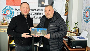 Taraftarlar Derneğinden Öz Sağlık Sen'e Ziyaret