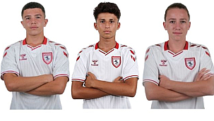 Yağız, Furkan Bera ve Emir U14 Milli Takımında