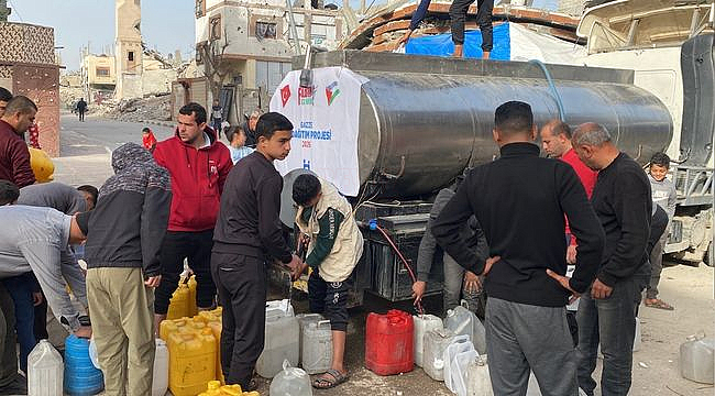 Yetim Vakfı, Gazze'ye Yardım Elini Uzatmaya Devam Ediyor