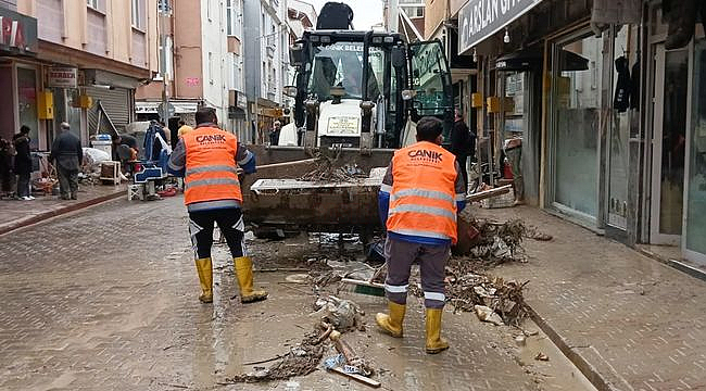 Canik Belediyesi'nden Havza'ya Yardım Eli